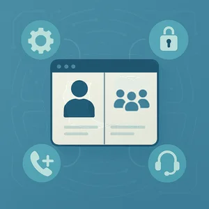 Image denoting Admin Portal, Meet Home merger into one portal