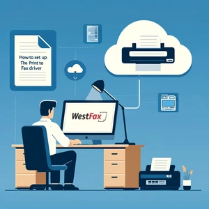 WestFax Print Drive graphic